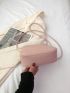Mini Crossbody Bag Solid Color Minimalist Style