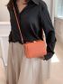 Mini Square Bag Argyle Embossed Fashion Style