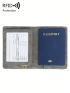 Plane & Letter Graphic Passport Case