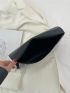 Studded Decor Envelope Bag Heart Decor Medium
