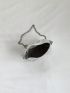Mini Evening Bag Rhinestone Decor Chain Strap, Perfect Bride Purse For Wedding, Prom & Party Events
