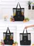 Large Bag With Waterproof Insulated Compartment Bag Tote Bag Beach Bag Travel Bag