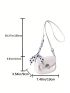 Mini Color Contrast Crossbody Bag, Trendy Twilly Scarf Decor Handbag, Women Flap Bag