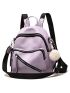 Vegan Leather Mini Backpack Cute Convertible Small Shoulder Bag for Girls Women