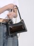 Minimalist Baguette Bag Zipper With Inner Pouch Trendy & Waterproof