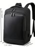 Medium Fashion Backpack Solid Color For Men