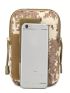 1pc Multifunctional Buckle Decor Camo Polyester Running Bag