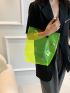 Medium Square Bag Clear PVC Waterproof For Daily