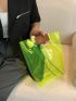 Medium Square Bag Clear PVC Waterproof For Daily