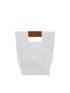 Medium Square Bag Clear Double Handle For Daily
