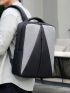 Medium Fashion Backpack Colorblock For Men