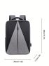 Medium Fashion Backpack Colorblock For Men