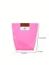 Mini Square Bag Clear Double Handle For Daily