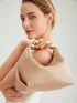 PREMIUM BEADED HANDLE BAG