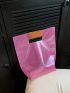 Mini Square Bag Clear PVC Waterproof For Daily