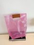 Mini Square Bag Clear PVC Waterproof For Daily