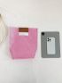 Mini Square Bag Clear PVC Waterproof For Daily