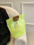 Mini Square Bag Clear PVC Waterproof For Daily