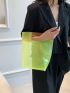 Mini Square Bag Clear PVC Waterproof For Daily