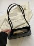 Retro Casual Female PU Spring Purse Crocodile Underarm Bag Summer 2023 Handbag