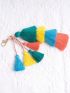 Colorful Tassel Decor Bag Charm For Bag Decoration