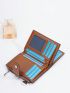 Houndstooth Pattern Small Wallet Zipper