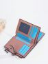 Houndstooth Pattern Small Wallet Zipper