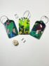1pc Random Graphic Luggage Tag For Travel