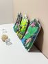 1pc Random Graphic Luggage Tag For Travel