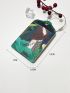 1pc Random Graphic Luggage Tag For Travel