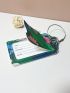 1pc Random Graphic Luggage Tag For Travel