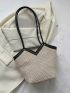 Women's Straw Woven Shoulder Bag