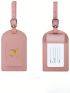 1pc Women Men Luggage Tags PU Flight Holiday Travel Accessories Suitcase Bag Name ID Address