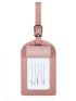 1pc Women Men Luggage Tags PU Flight Holiday Travel Accessories Suitcase Bag Name ID Address
