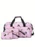 3pcs Bag Set Travel Bag Double Handle Square Bag Cartoon Print