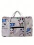 Travel Organizer Weekend Hand Bags Portable Suitcases Large Travel Clothing Storage Bag - Random Pattern Segmentation