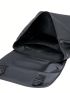 Letter Graphic Casual Daypack Black Flap