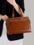 New Ladies Shoulder Bag Luxury Designer Ladies Handbag Solid Color Multifunctional