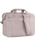 Laptop Bag for Women, Laptop Case 17 Inch Expandable Laptop Briefcase Bag, TSA Friendly Waterproof Computer Bag With Anti Theft, Messenger Shoulder Bag for Women Business Office Travel, Pink