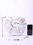 Medium Ruched Bag Sequins Decor Glamorous For Party, Perfect Bride Purse For Wedding, Prom & Party Events
