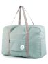 For Spirit Airlines Foldable Travel Duffel Bag Tote Carry on Luggage Sport Duffle Weekender Overnight for Women and Girls (Mint Green)
