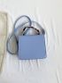 Mini Flap Square Bag Twilly Scarf Decor