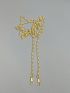 Minimalist Chain Bag Strap Gold