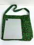 Leopard Pattern Hobo Bag Green Fashionable Large Capacity