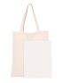 Heart & Letter Graphic Shopper Bag Beige Double Handle Casual