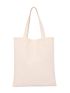 Heart & Letter Graphic Shopper Bag Beige Double Handle Casual