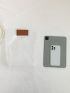Fashionable Clutch Bag Transparent No-closure PVC