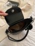 Mini Quilted Bucket Bag With Bag Charm Black Flap Fashion