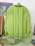 Canvas Backpack, Fashionable Commuting Backpack, Leisure Travel Student Bag