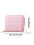 Square Men Women PU Wallet Short Card Holder Purse Money Women Clutch ID Credit Card Holder